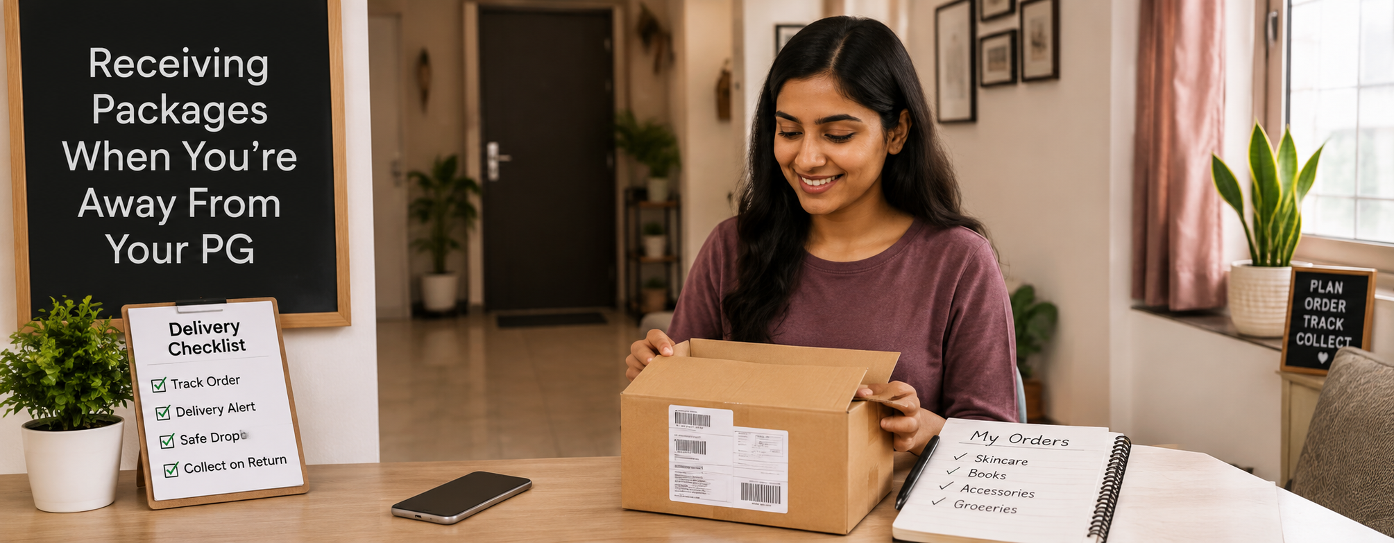 Managing Package Deliveries in a Women’s PG | Hyderabad